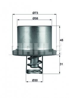 Термостат MAHLE MAHLE / KNECHT THD 2 89