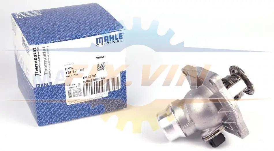 Термостат BMW 5 (E39)/7 (E38)/X5 3.5/4.4 L (з прокладкою) MAHLE MAHLE / KNECHT TM 12 105 (фото 1)
