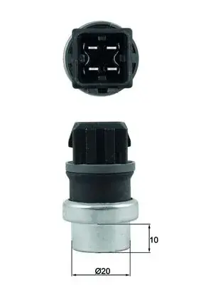 Датчик MAHLE / KNECHT TSE24 (фото 1)