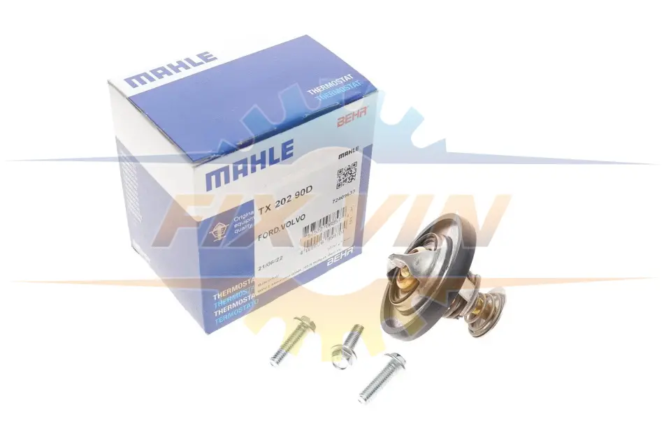 Термостат Ford Focus II/Mondeo IV/Volvo XC70 II/V70 III/ S80 II 2.5/V50/C70 II 2.4/2.5 MAHLE / KNECHT TX 202 90D (фото 1)