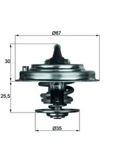 Термостат MAHLE / KNECHT TX 30 71 D