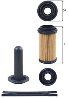 Фильтр карбамидный (adblue) системы выпуска ог daf series new lfcf (1927474) knecht MAHLE / KNECHT UX11KIT