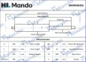 Амортизатор багажника MANDO MOP045452 (фото 1)