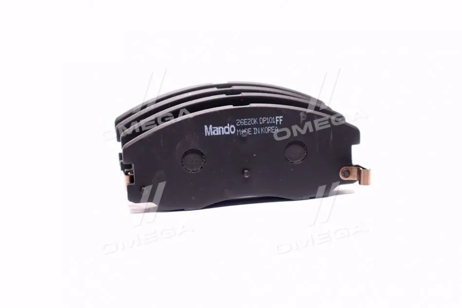 Колодка гальм. диск. CHEVROLET Captiva передн. (вир-во Mando) MANDO MPD28 (фото 1)