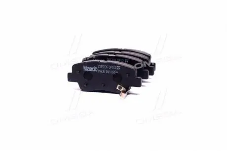 Колодки гальм. HYUNDAI ACCENT, ELANTRA (вир-во Mando) MANDO MPK37