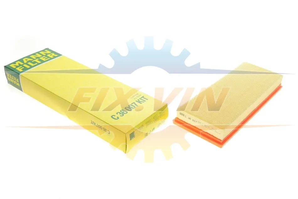 Фільтр повітряний (к-кт) -FILTER MANN C 36 007 KIT (фото 1)