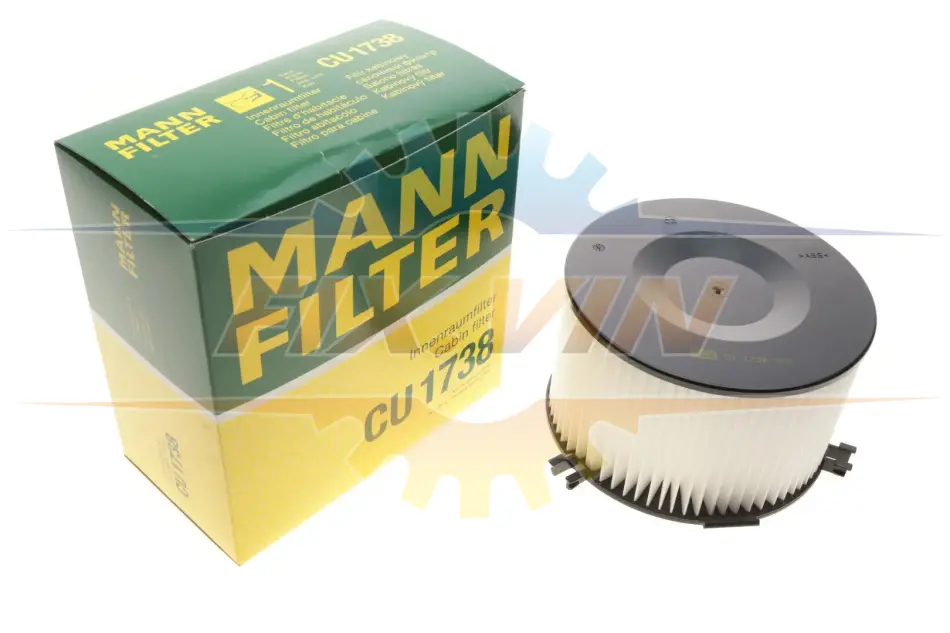 Фільтр салону -FILTER MANN CU 1738 (фото 1)