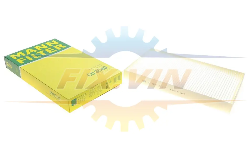 Фільтр салону -FILTER MANN CU 3540 (фото 1)