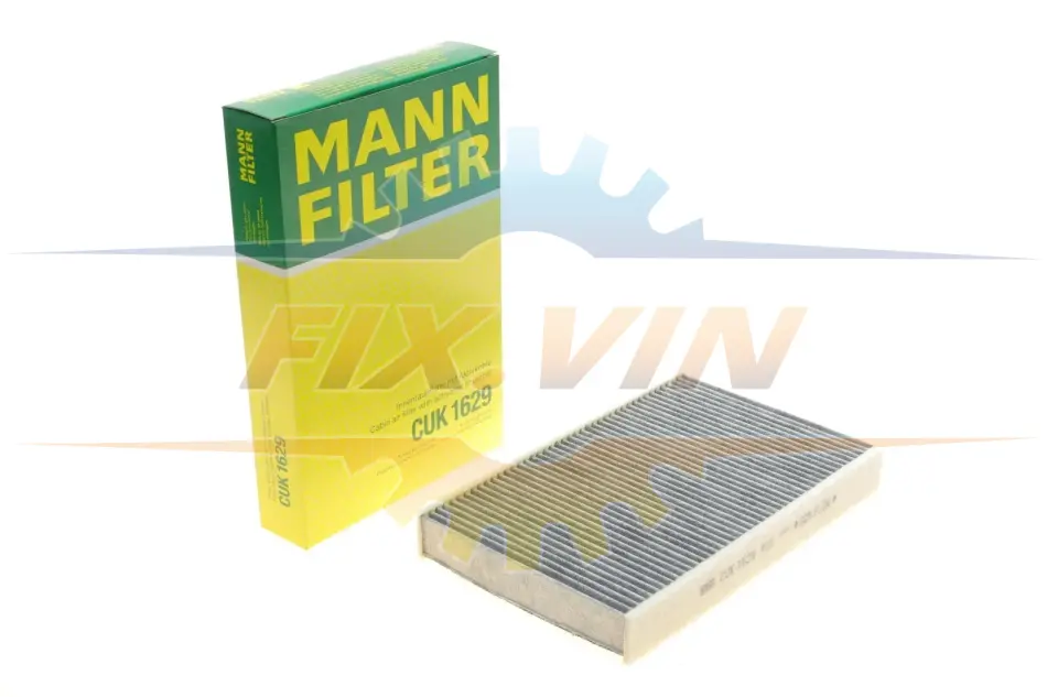 Фільтр салону -FILTER MANN CUK 1629 (фото 1)