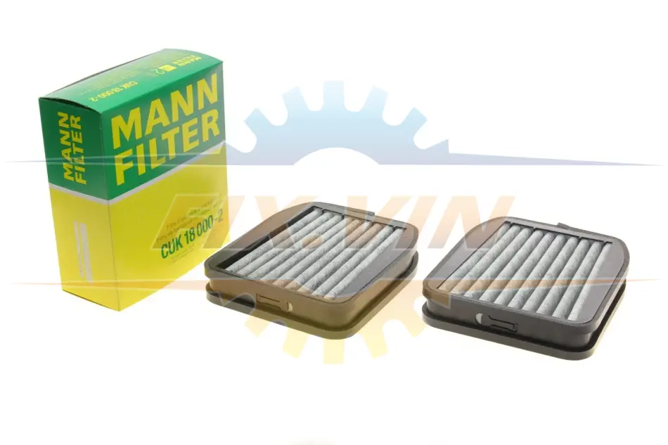 Фільтр салону (к-кт) -FILTER MANN CUK 18 000-2 (фото 1)