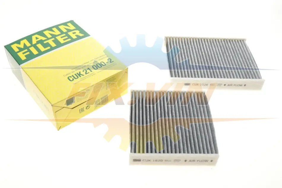 Фільтр салону (к-кт) -FILTER MANN CUK 21 000-2 (фото 1)