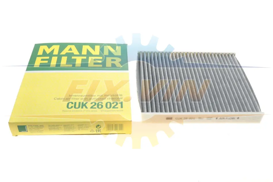Фільтр салону -FILTER MANN CUK 26 021 (фото 1)