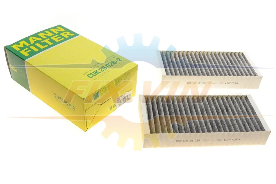 Фільтр салону (к-кт) -FILTER MANN CUK 26 028-2 (фото 1)