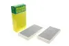 Фільтр салону (к-кт) -FILTER MANN CUK 2723-2 (фото 1)