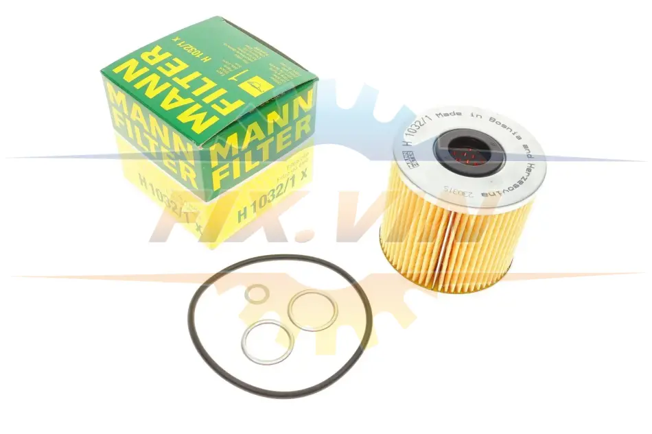 Фільтр масляний -FILTER MANN H 1032/1 X (фото 1)