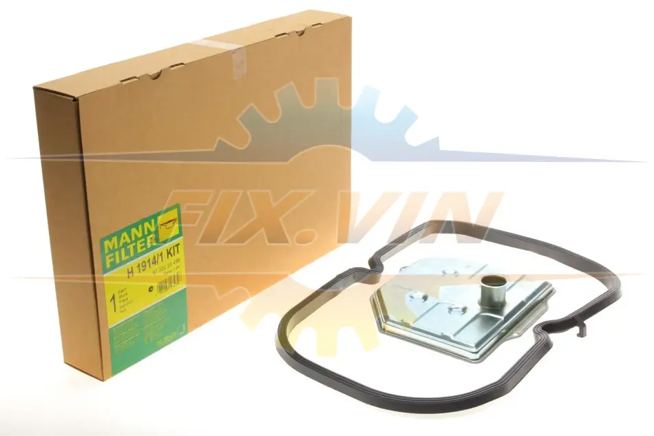 Фільтр АКПП MB G-class (W460/W461/W463) 2.3D-3.4D 82- (з прокладкой) -FILTER MANN H 1914/1 KIT (фото 1)