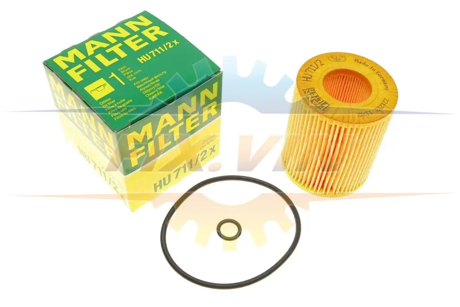 Фільтр масляний -FILTER MANN HU 711/2 X (фото 1)