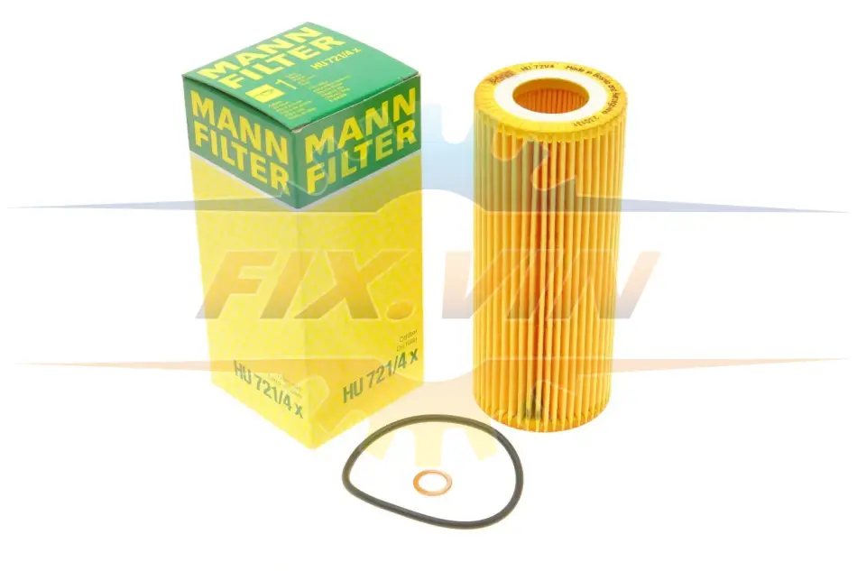Фільтруючий елемент масляного фільтра MANN HU 721/4 X (фото 1)