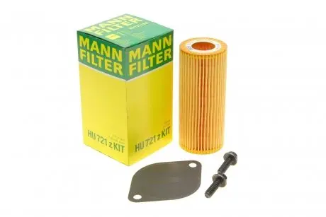 Фільтр масляний (к-кт) -FILTER MANN HU 721 Z KIT
