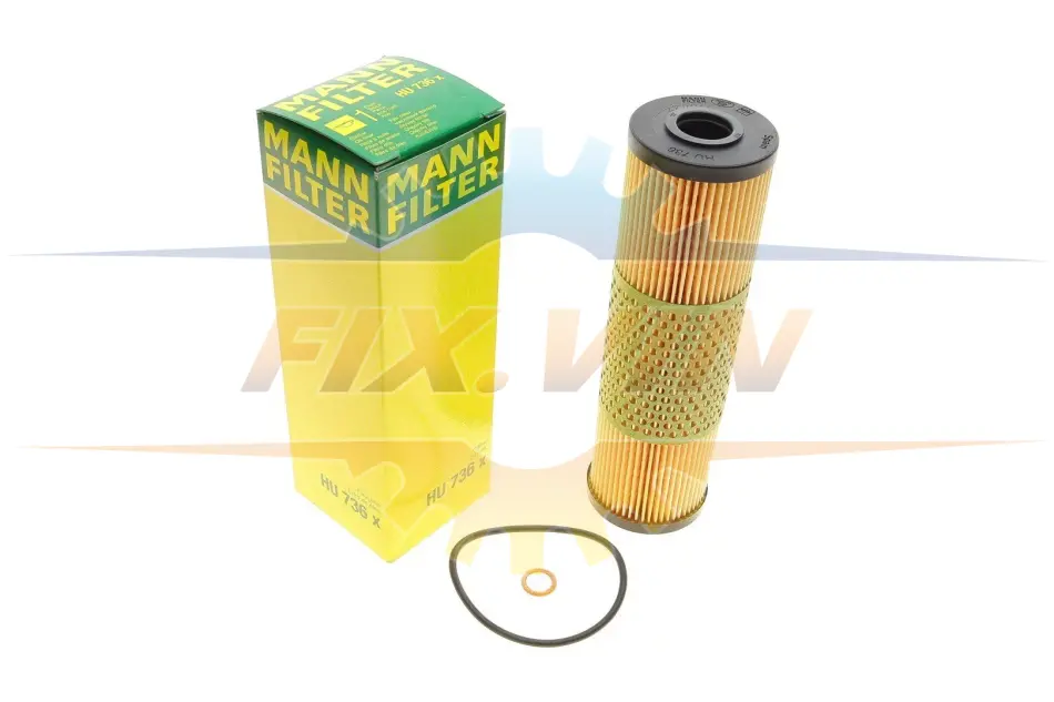 Фільтр масляний -FILTER MANN HU 736 X (фото 1)