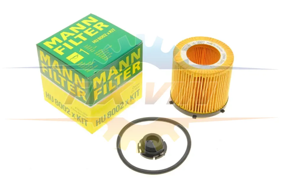 Фільтр масляний (к-кт) -FILTER MANN HU 8002 X KIT (фото 1)