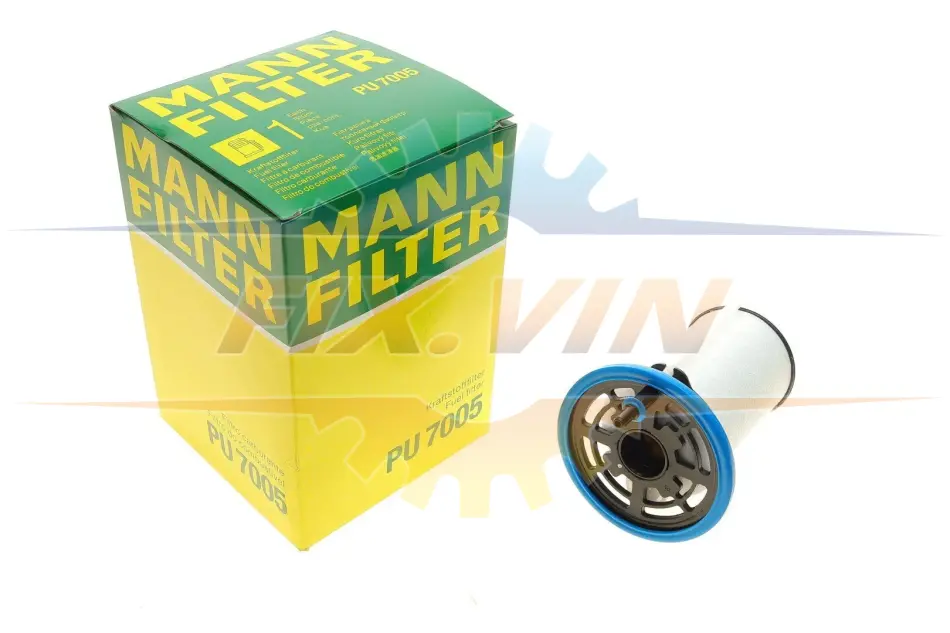 Фильтр топливный FIAT DOBLO, PANDA 1.3, 1.6 D 10- (пр-во) MANN PU 7005 (фото 1)