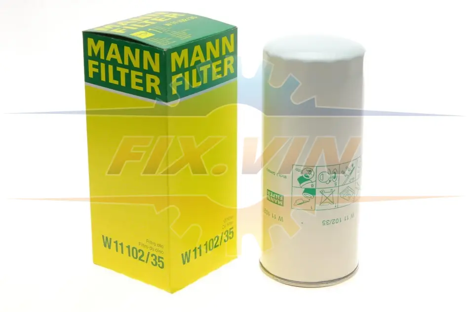 Фільтр масляний -FILTER MANN W 11 102/35 (фото 1)