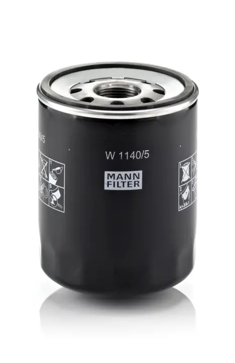 Фільтр оливи MANN W1140/5 (фото 1)
