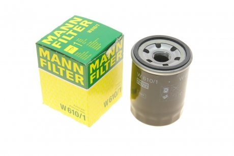 Фільтр масляний -FILTER W610/1 MANN W 610/1 (фото 1)