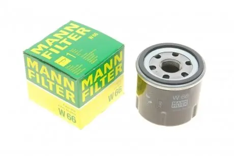 Фільтр масляний -FILTER MANN W 66