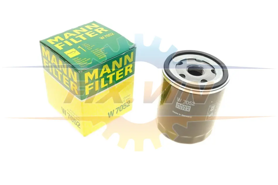 Фильтр масляный двигателя VW T5, T6 2.0 TDI 09- (пр-во) MANN W 7052 (фото 1)