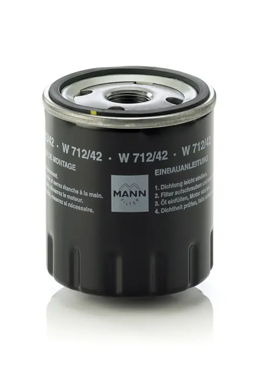 Фільтр масляний MANN W712/42 (фото 1)