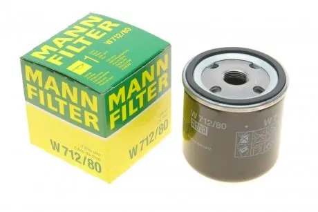Фільтр масляний -FILTER MANN W 712/80