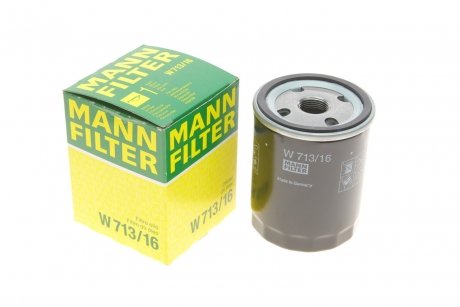 Фільтр масляний -FILTER MANN W 713/16 (фото 1)