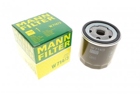 Фільтр масляний -FILTER MANN W 714/3