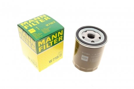 Фільтр масляний -FILTER MANN W 718/2