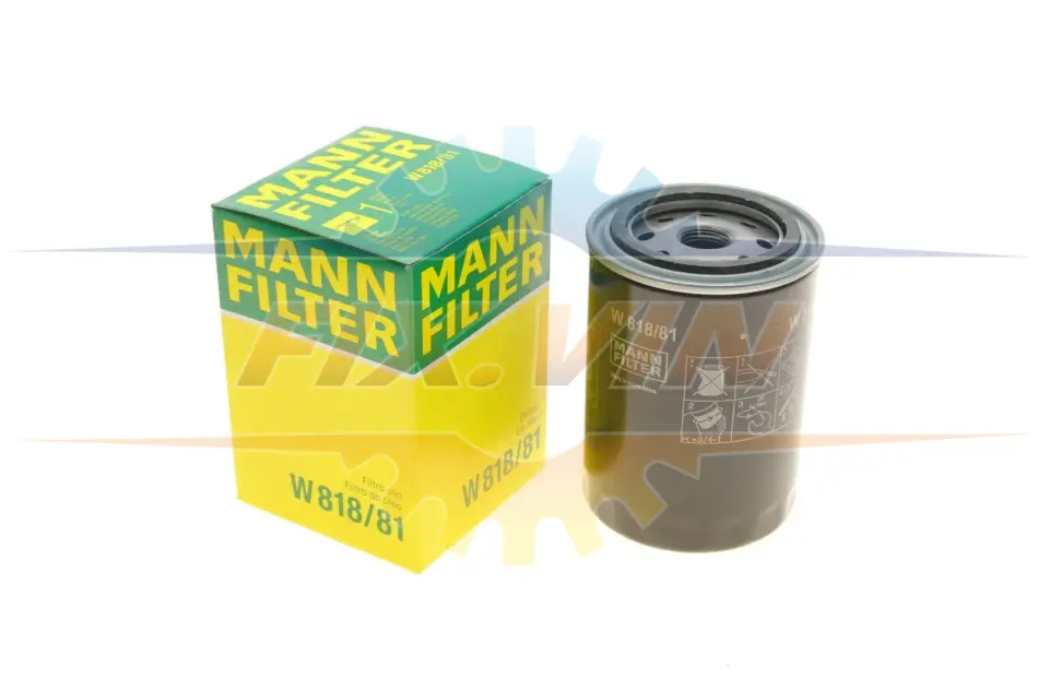 Фільтр масляний -FILTER MANN W 818/81 (фото 1)