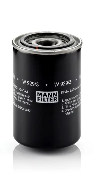 Фільтр масляний MANN W 929/3 (фото 1)