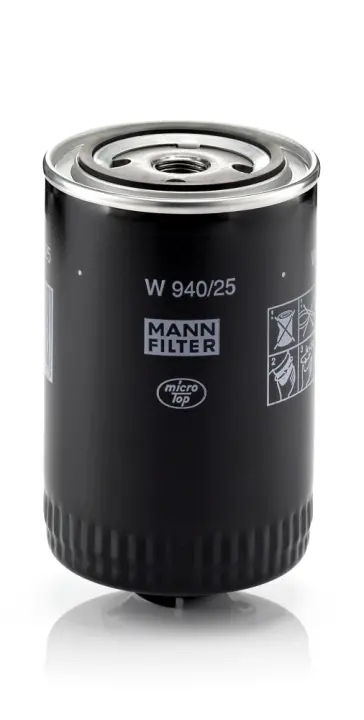 Фільтр масляний W940/25 MANN W 940/25 (10) (фото 1)