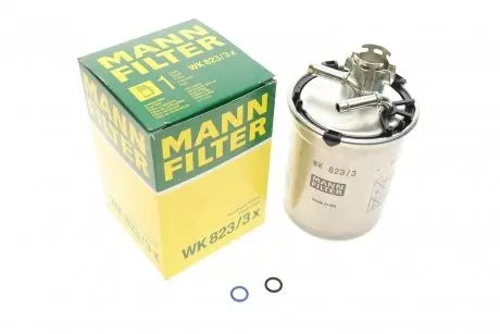 Фільтр паливний -FILTER MANN WK 823/3 X