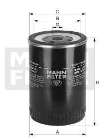 Паливний фільтр MANN WK9150 (фото 1)