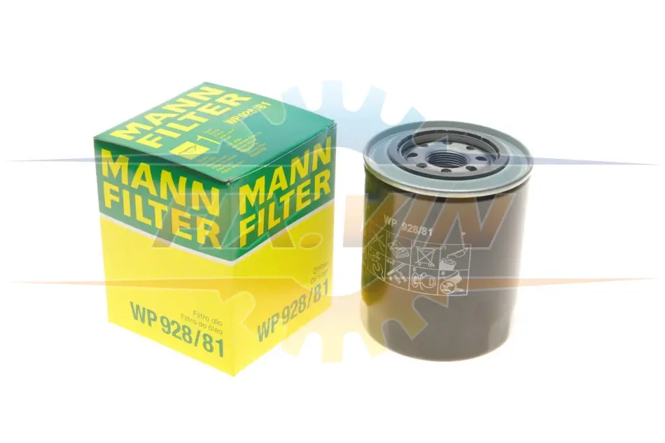 Фильтр масляный двигателя (пр-во) MANN WP 928/81 (фото 1)