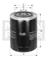 Фільтр MANN WP940/4 (фото 1)