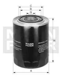 Фільтр MANN WP940/4