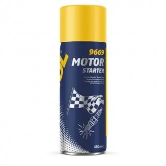 Быстрый пуск двигателя Motor Starter(спрей), 450мл. MANNOL 9669
