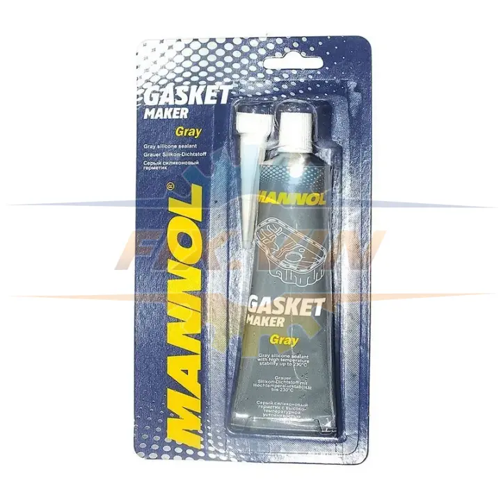 Герметик силиконовый высокотемпературный MANNOL Gasket Maker Grey(серый), 85г Mannol 9913 (фото 1)