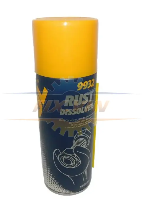 Преобразователь ржавчины (Жидкий ключ) MANNOL Rust Dissolver(аэрозоль), 450 мл. Mannol 9932 (фото 1)
