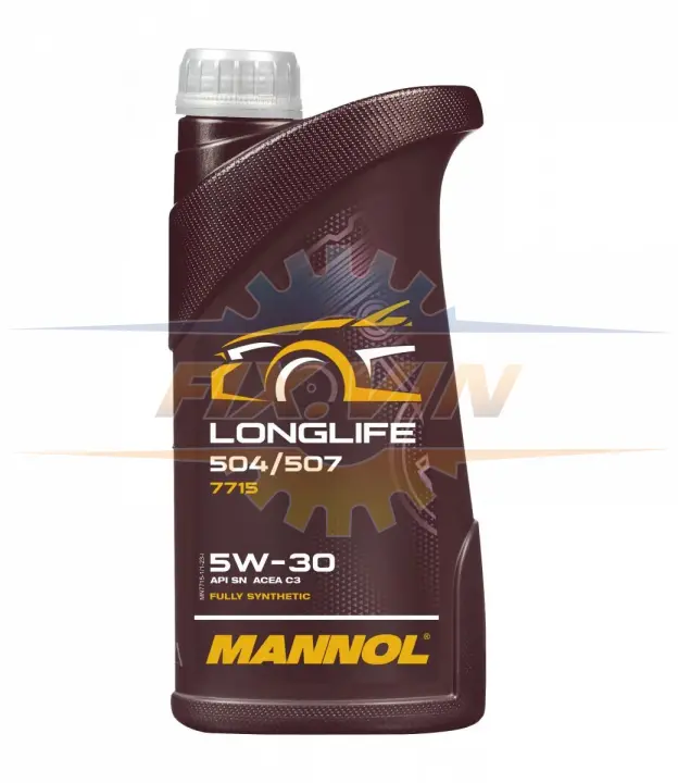 Олива моторна MANNOL Longlife 504/507 5W-30 1 л Mannol MN7715-1ME (фото 1)