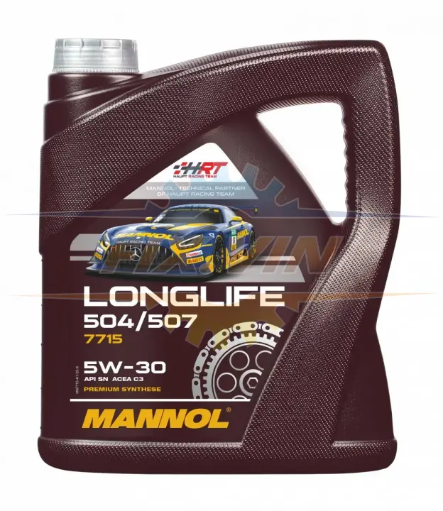 Олива моторна MANNOL Longlife 504/507 5W-30 4 л Mannol MN7715-4 (фото 1)