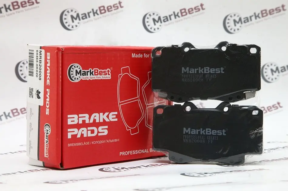Гальмівні колодки MarkBest MRB20008 (фото 1)